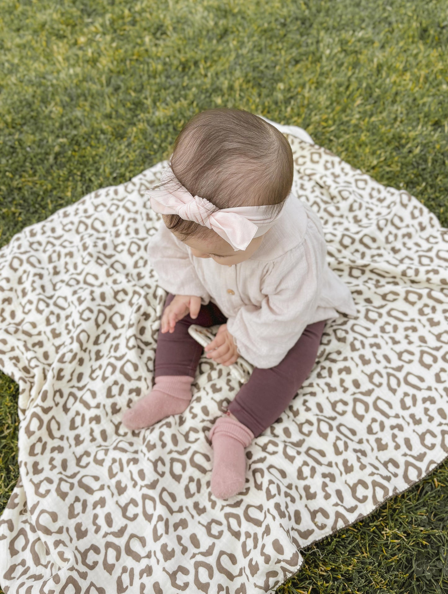 Teolaí Muslin Blanket - Leopard