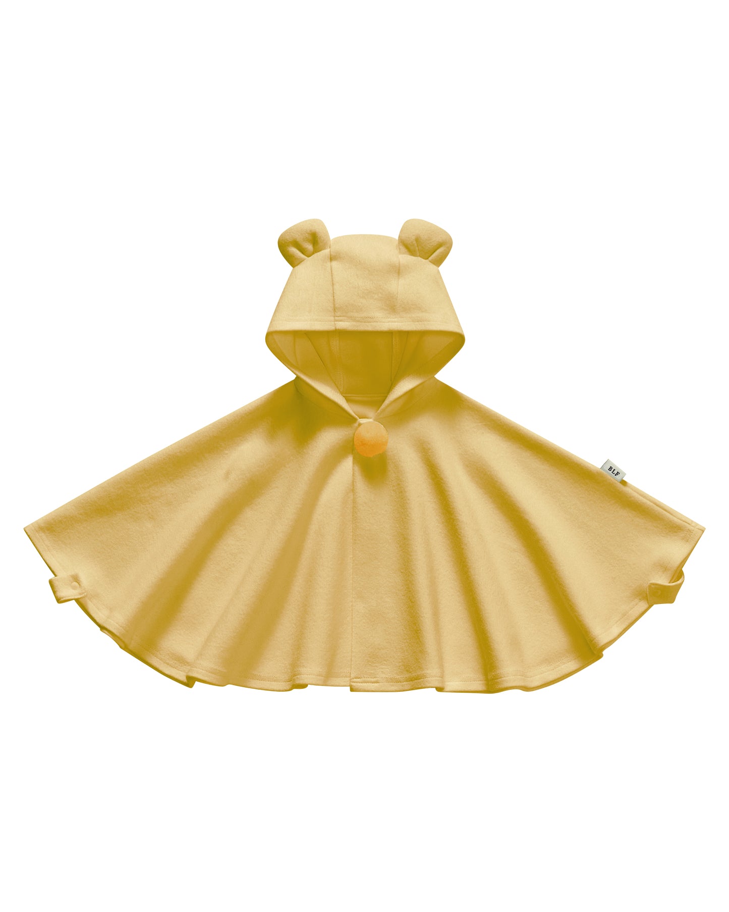 Teddy Cape (Organic Cotton Fleece - Gold)