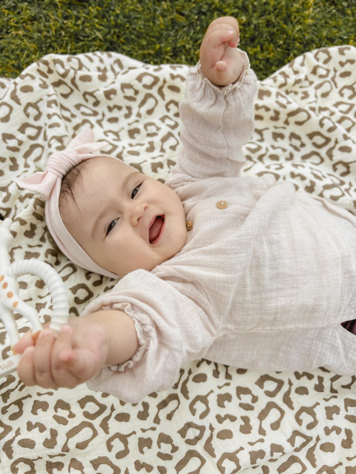 Teolaí Muslin Blanket - Leopard