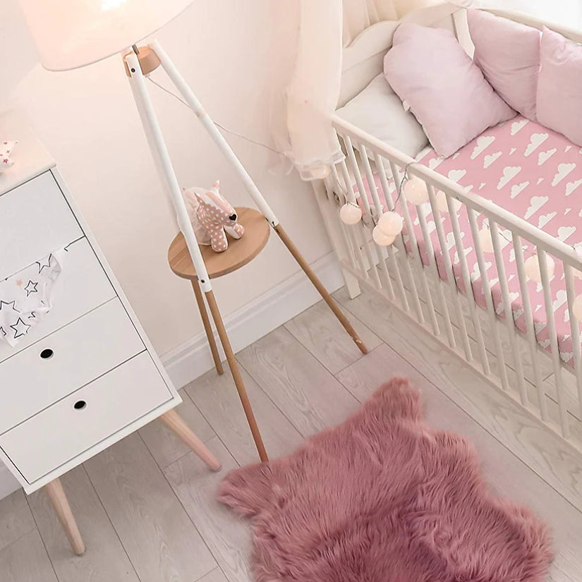 3-Pack Moses Basket Sheets (Pink)
