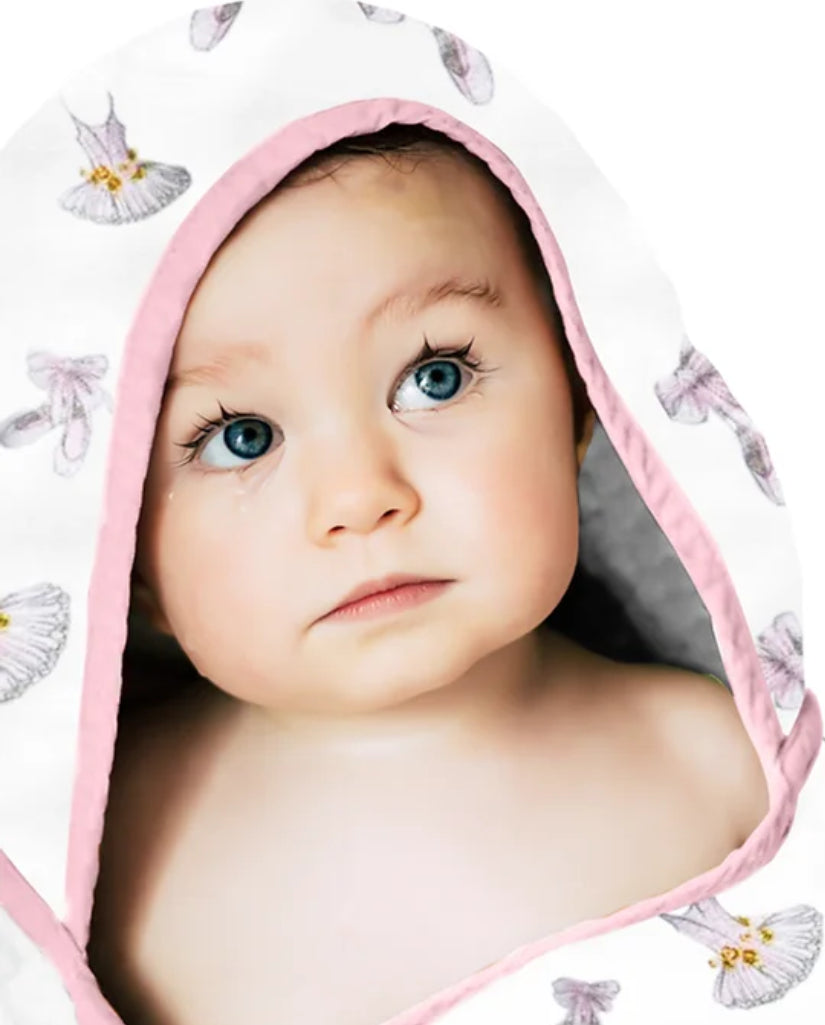 Bamboo Muslin Hooded Towel Set - Dancer