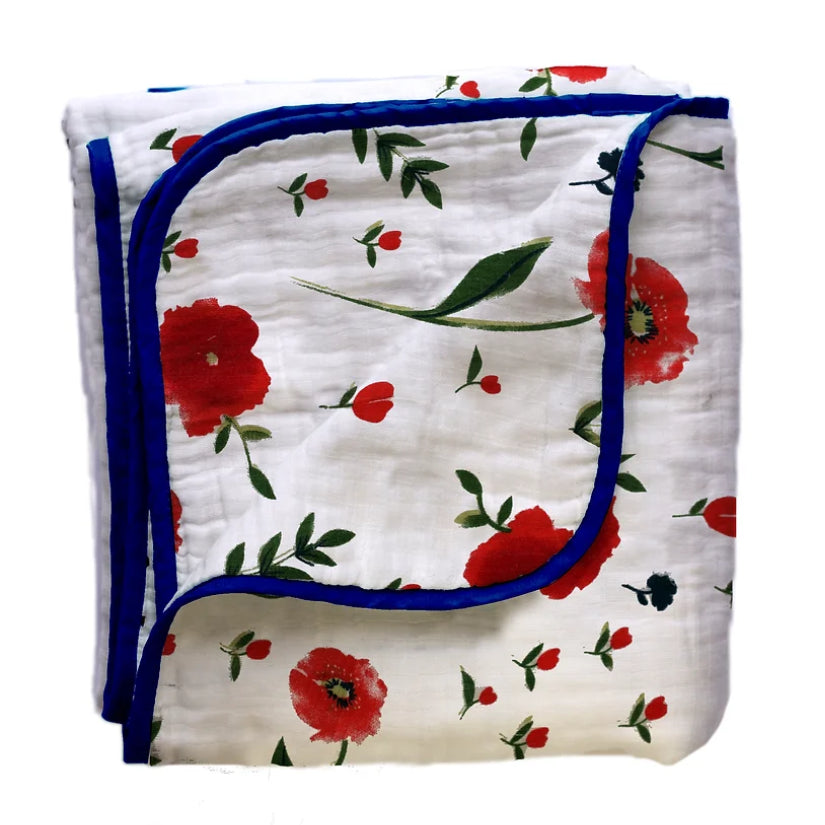 Grow With Me Muslin Blanket - Wild Flowers