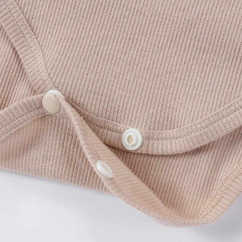 Organic Cotton Bodysuit - Nude