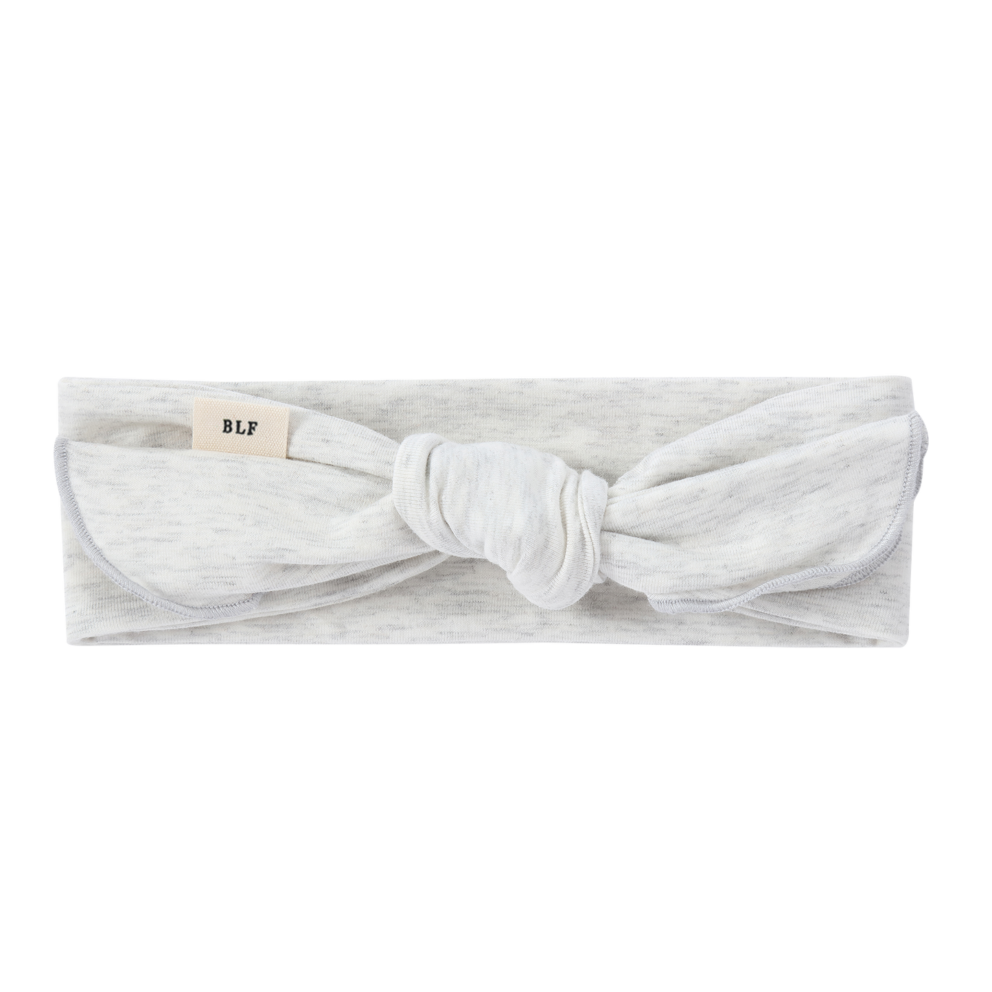 Organic Frilled Bow - Cloud
