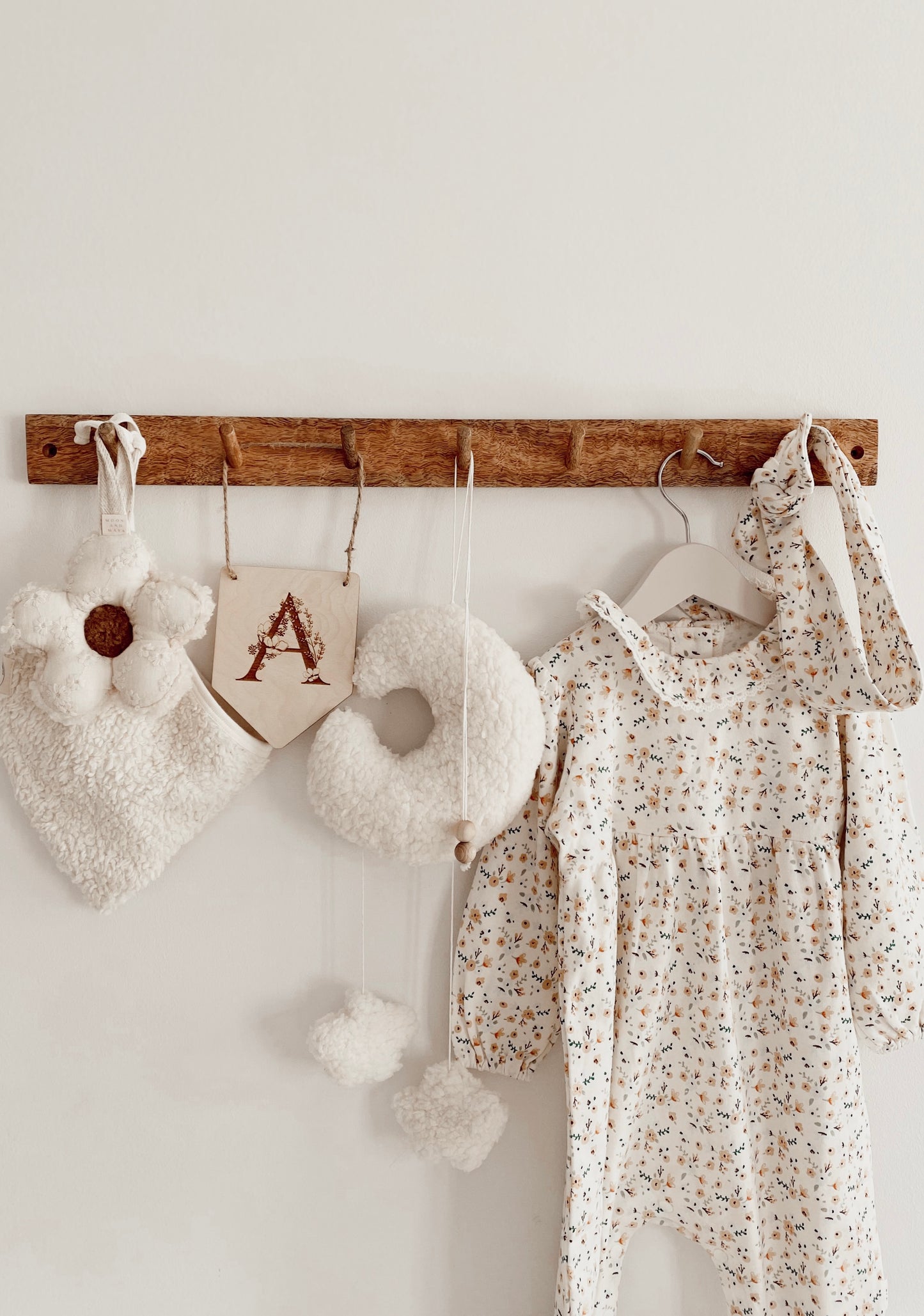 Organic Cotton Frilled Romper - Primrose