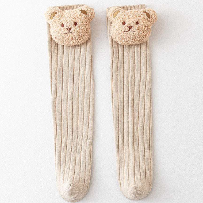Organic Cotton Teddy Bear Socks